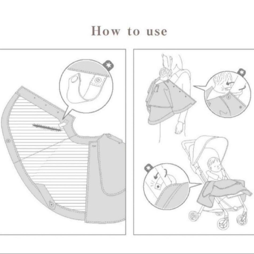 【メルカリ市限定価格】MARLMARL ポンチョ コート ホリデー限定チェック