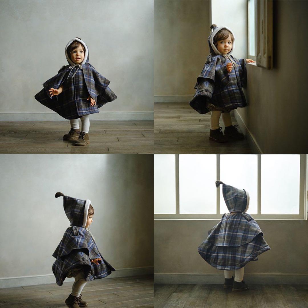 【メルカリ市限定価格】MARLMARL ポンチョ コート ホリデー限定チェック