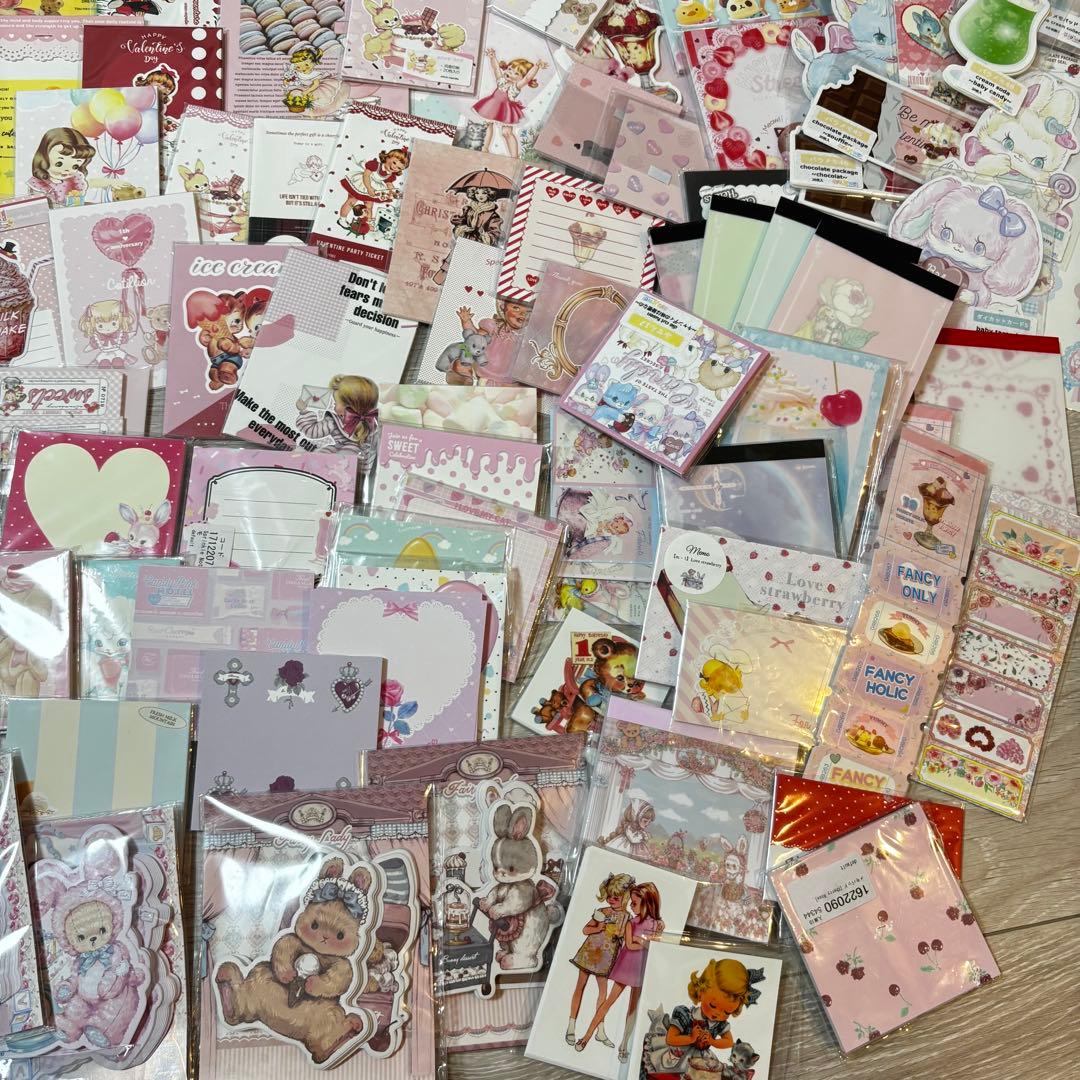 紙物 まとめ売り デザインペーパー バラメモ 大量