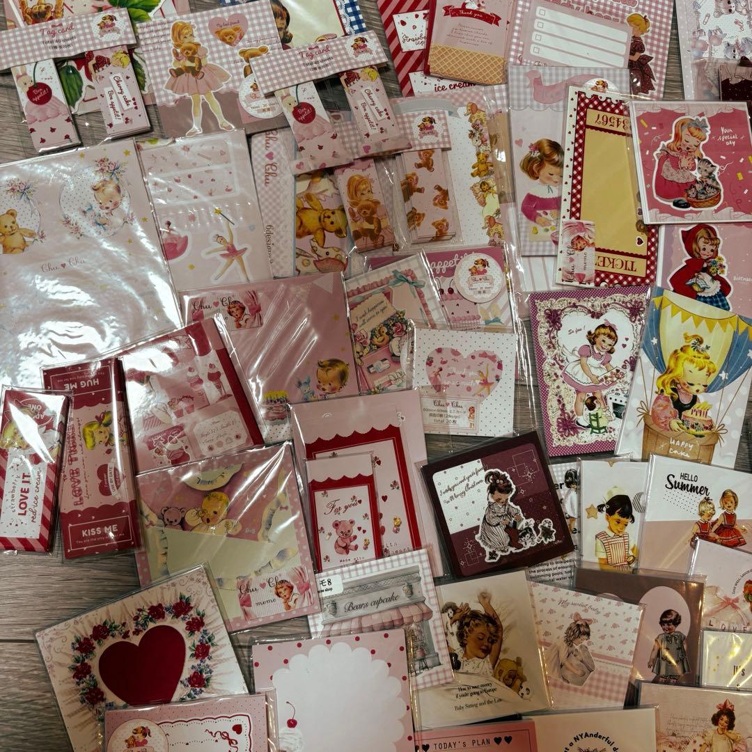 紙物 まとめ売り デザインペーパー バラメモ 大量