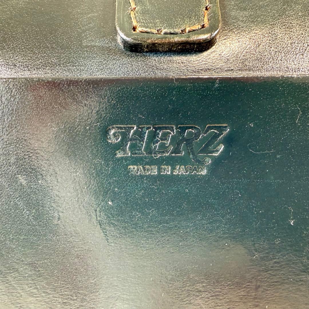 ヘルツ HERZ 2way ミニドクターズバッグ クロスボディ ダークグリーン
