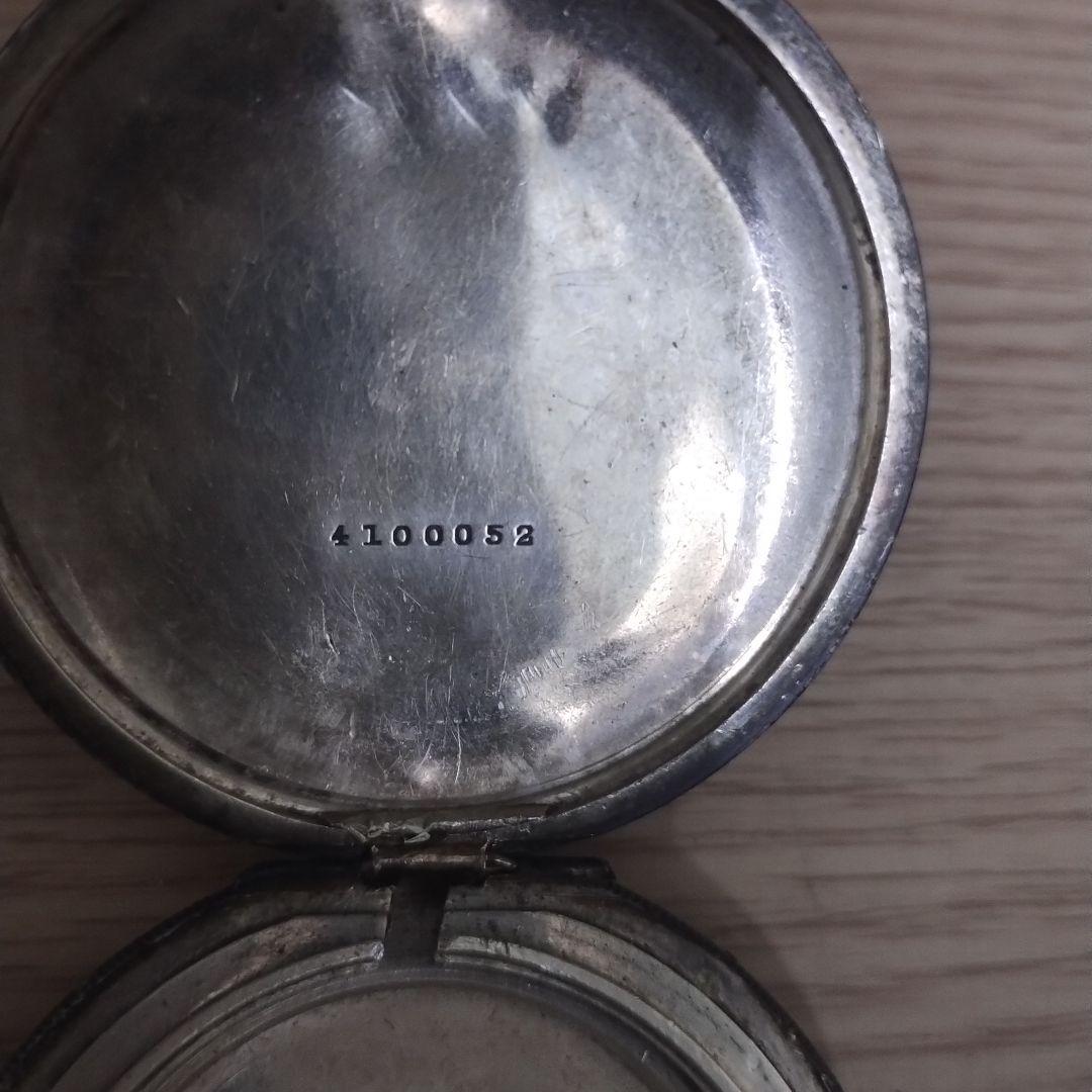 k*3様 シルバー 懐中時計のカバー