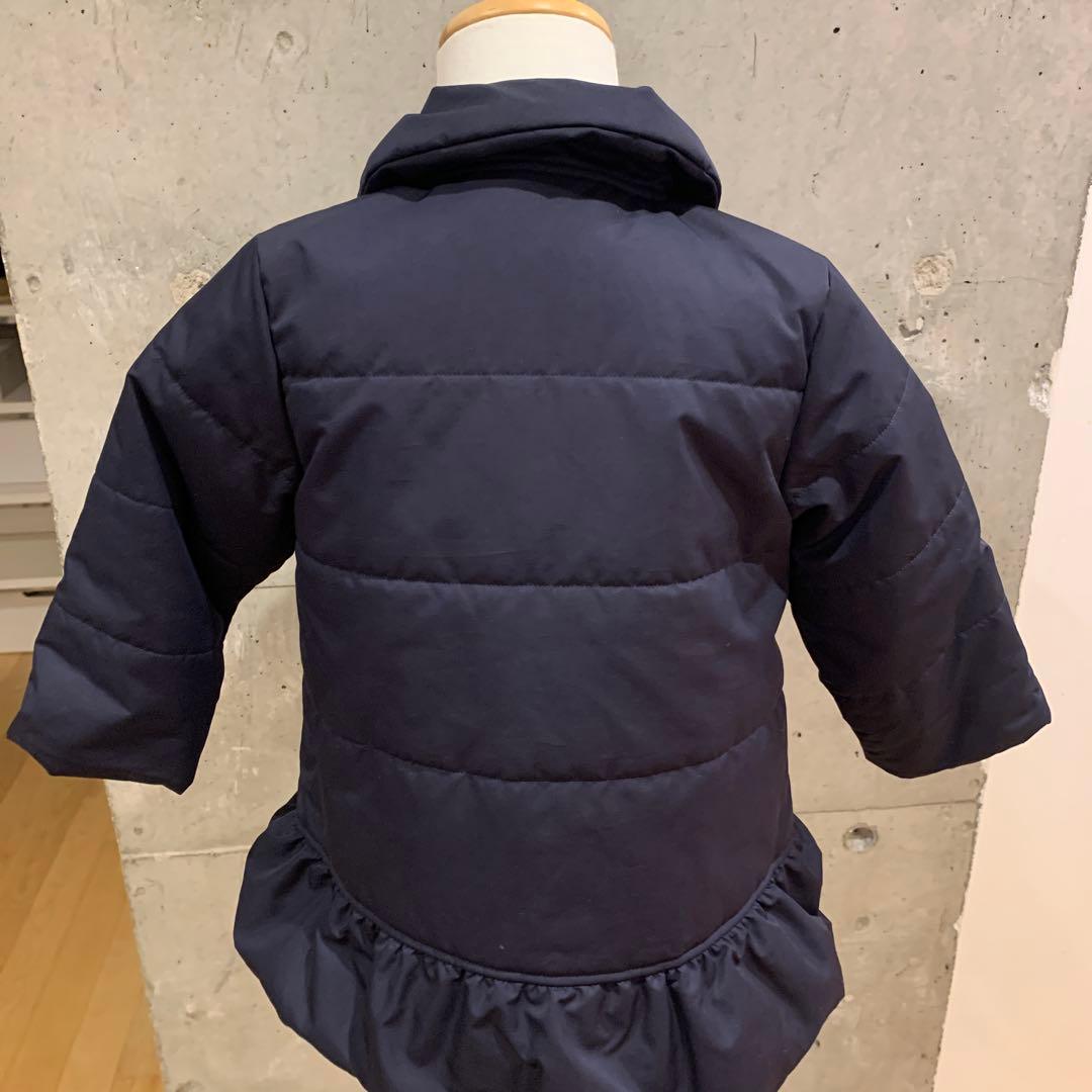 familiar ネイビー中綿コート 90