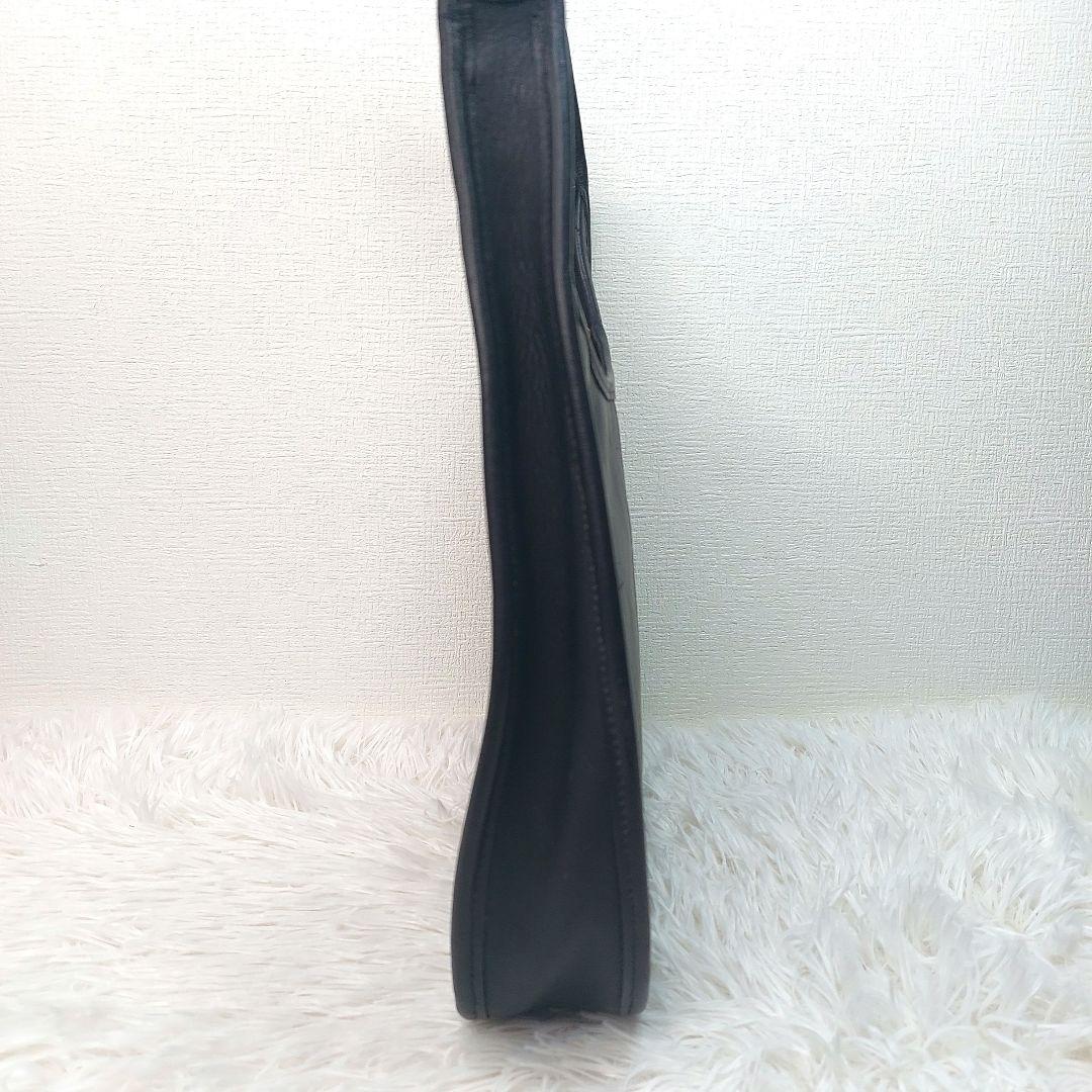 OLD COACH ワンショルダーバッグ　エルゴ　本革　ブラック　9025