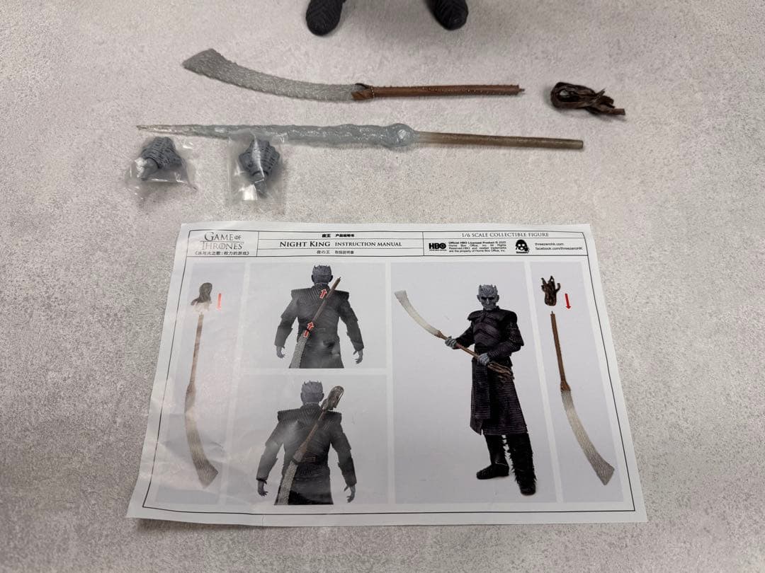 ゲームオブスローンズ 夜の王 ナイトキング 1/6フィギュア