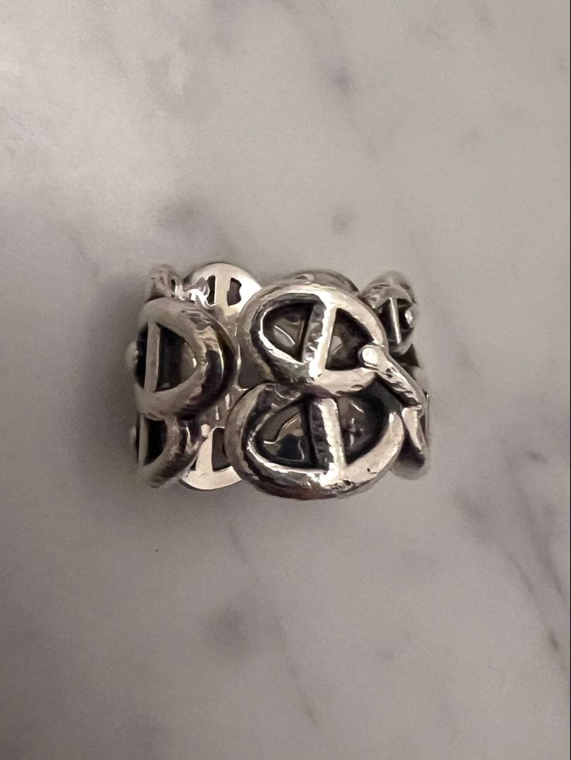 12/31午前販売終了！エルメス HERMES リング アンシェネGM #53