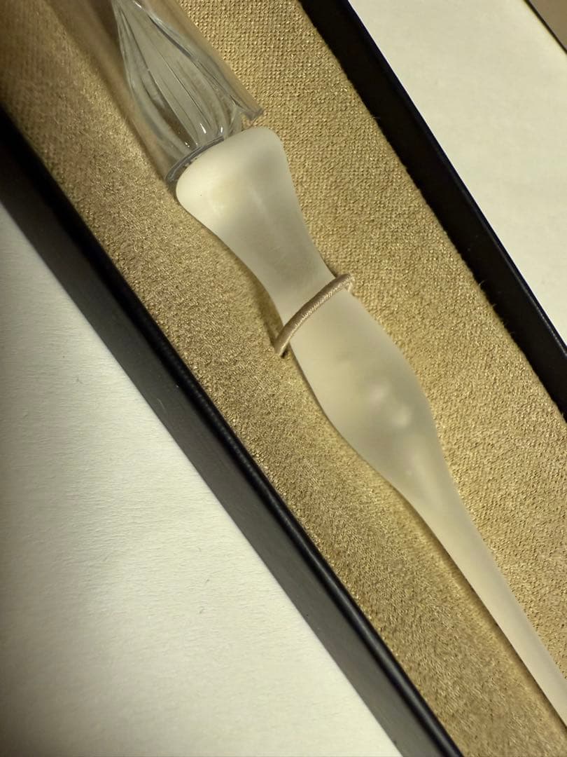 有隣堂 オリジナルガラスペン プリューム 夏蛍 フロスト