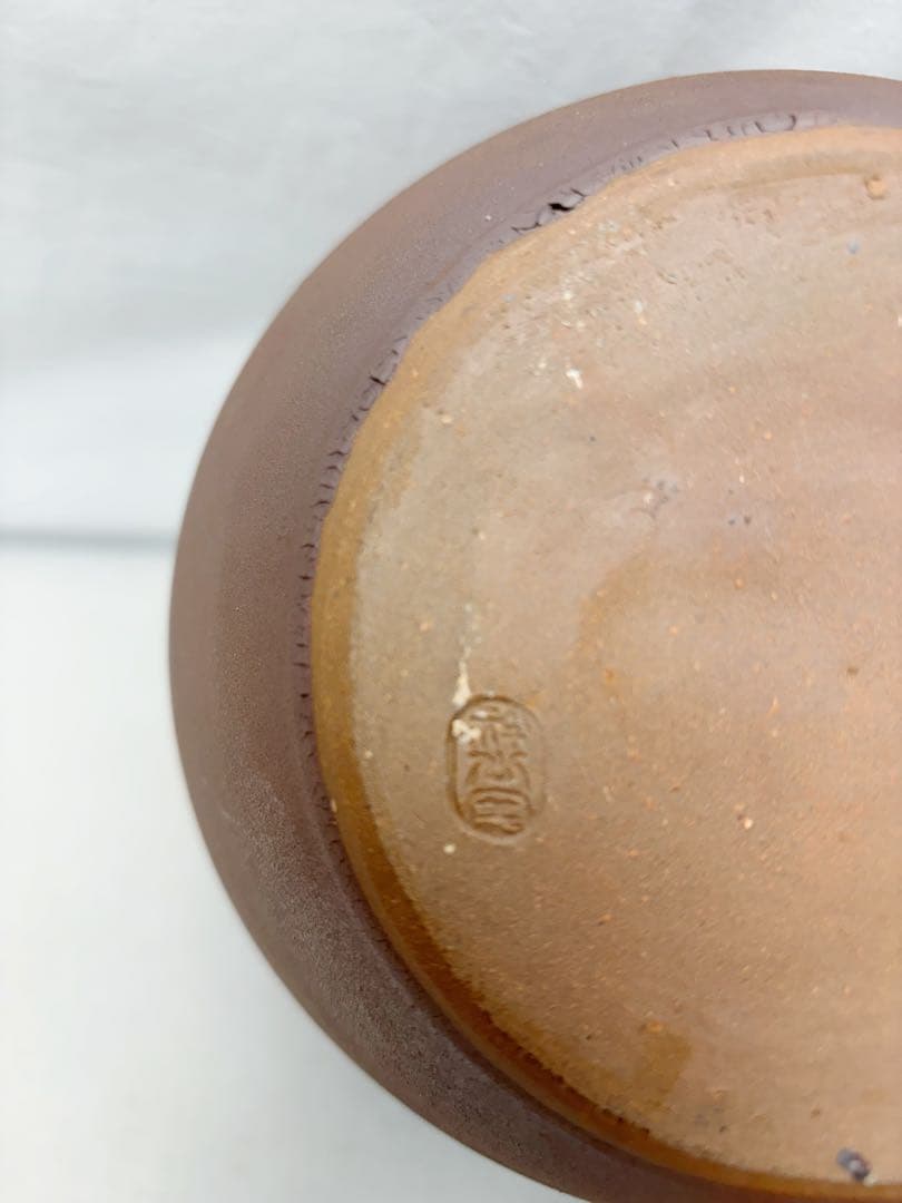 未使用 茶道具 杉原祥公作 丹波焼 飾壺 正絹 飾網紐付 四