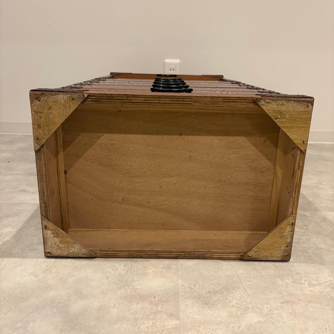 福島民芸 民芸家具 電話台 6段チェスト