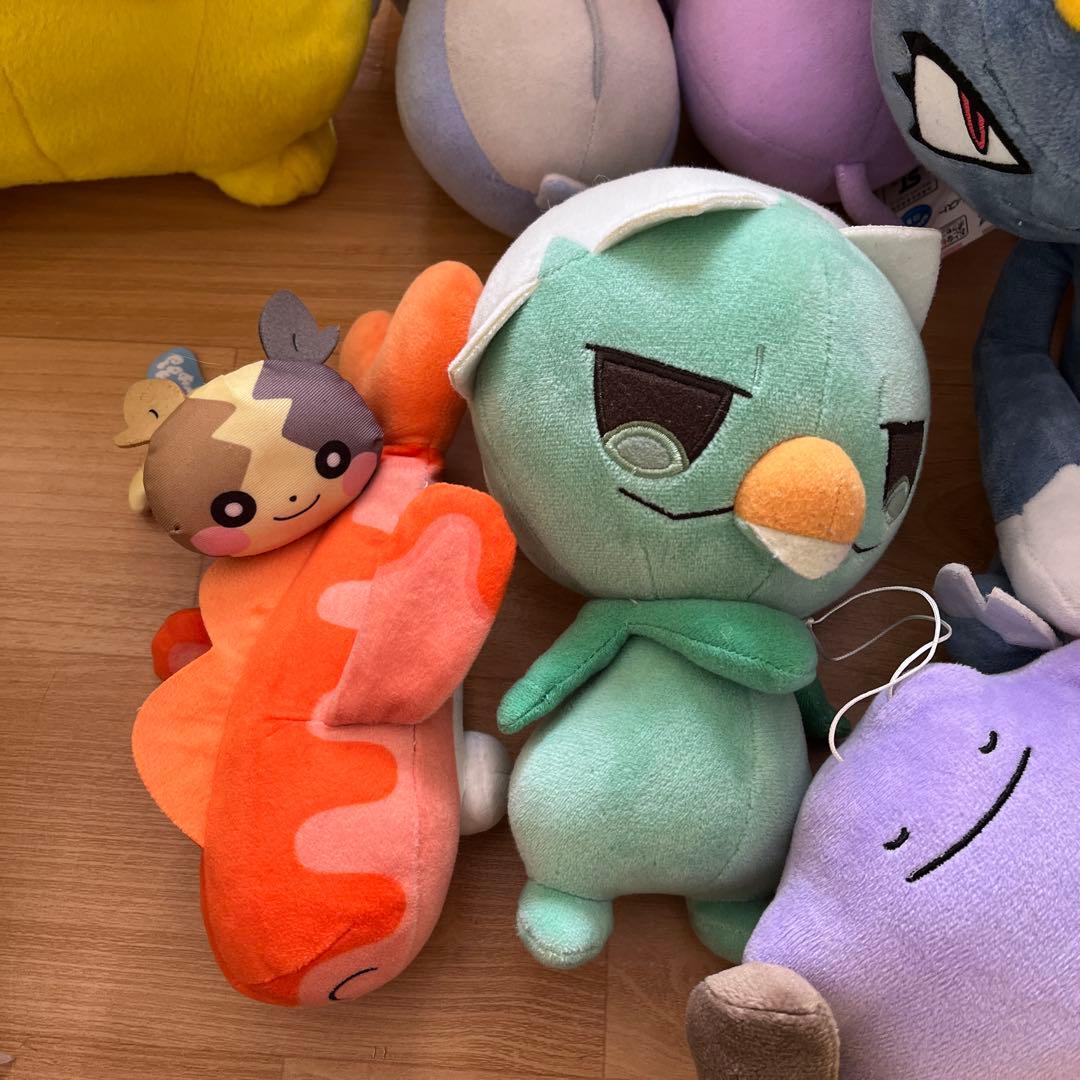 ポケモン ぬいぐるみ セット 約✨20個 ポケモンポール7個 - メルカリ