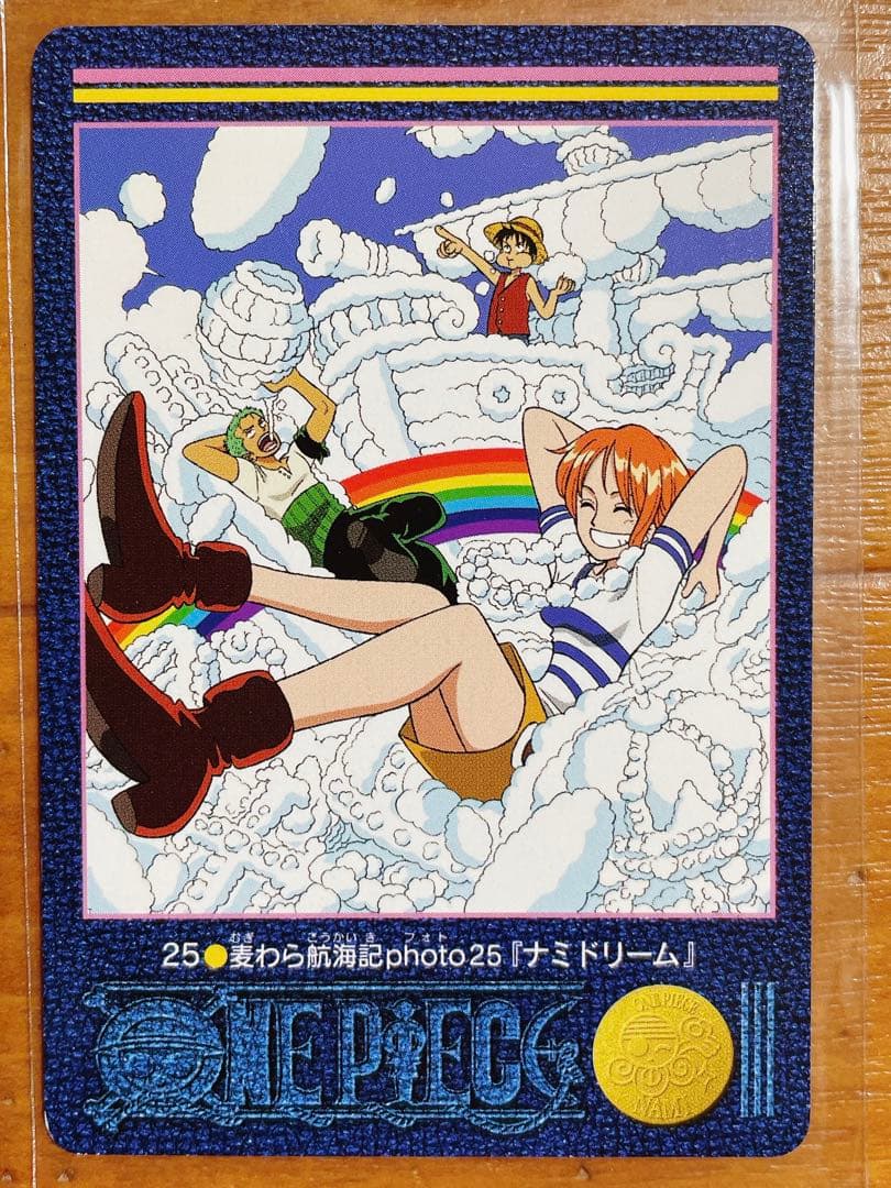 ワンピース ビジュアルアドベンチャー カード 25 ナミ ゾロ ルフィ