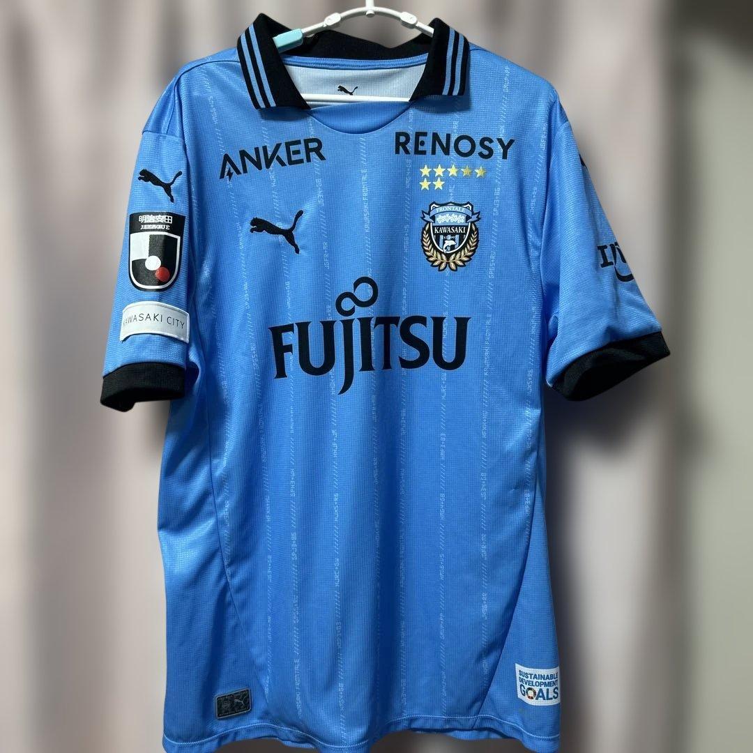川崎フロンターレ 2025 1st ユニフォーム 三浦颯太13 XL