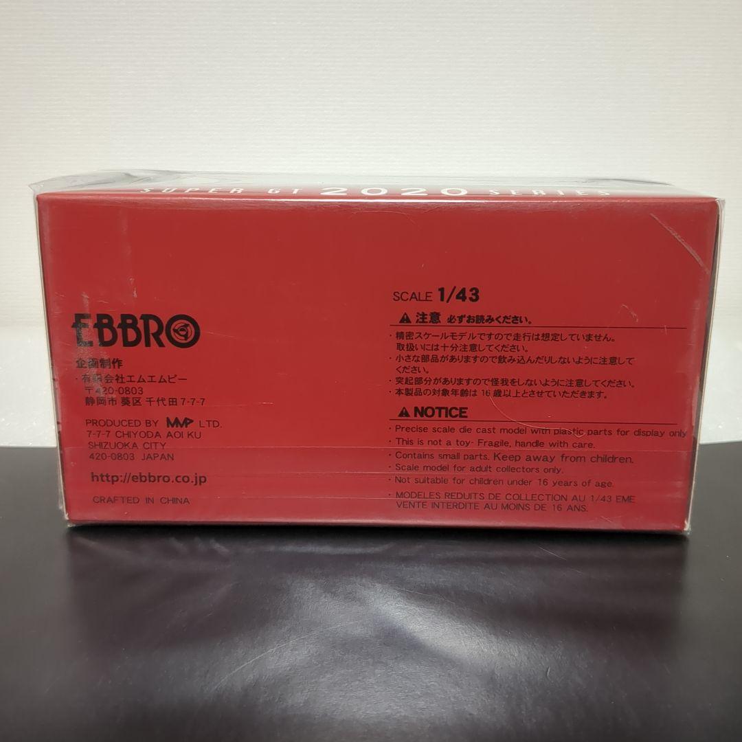 新品未開封 エブロ BRZ R＆D SPORT 2020 スーパーGT スバル