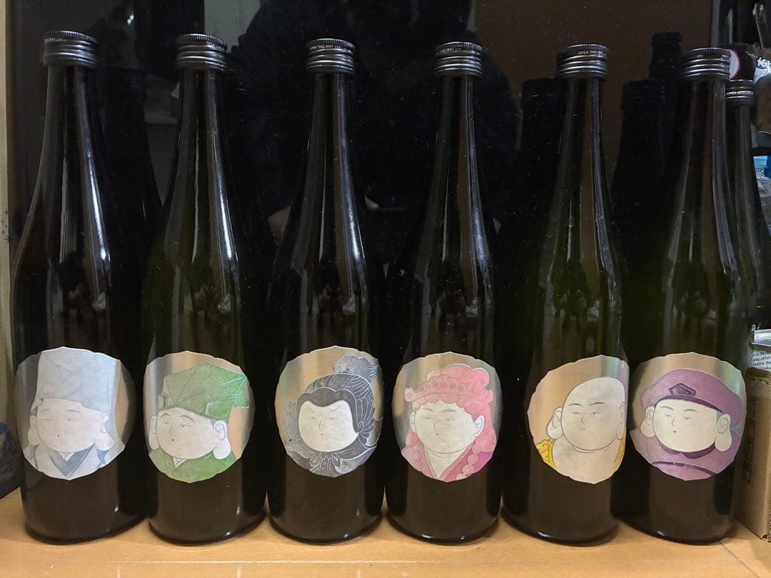 ル*ー様 【定価】田中六十五　酒の七福神　外箱入り6本(産土、若波、東洋美人、仙 酒の七福神 【東洋美人×弁財天】白糸酒造170周年 田中六五限定酒 酒の