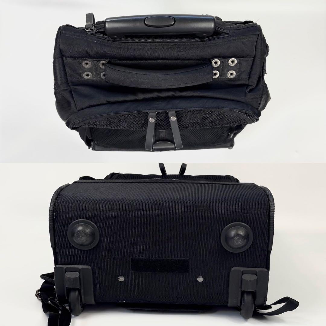 DIESEL 2way キャリーケース リュック バッグ 黒 y2k