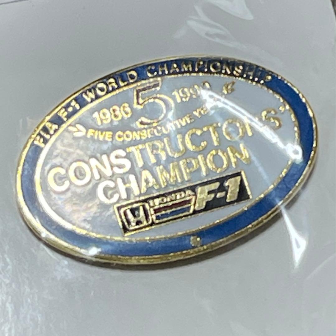 非売品 5年連続 HONDA F1 コンストラクターズチャンピオン ピンズ