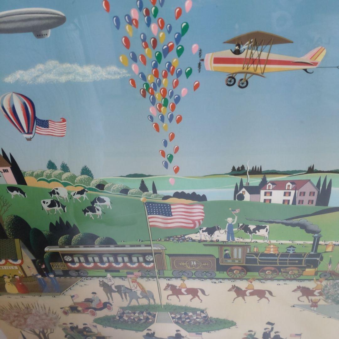 素敵なカントリー アメリカ ニッキーワタナベ シルクスクリーン 大