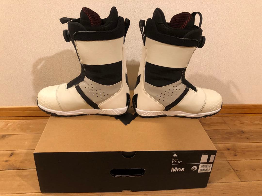 ★希少★ ホワイト Burton Ion Boa 26.5cm アイオン