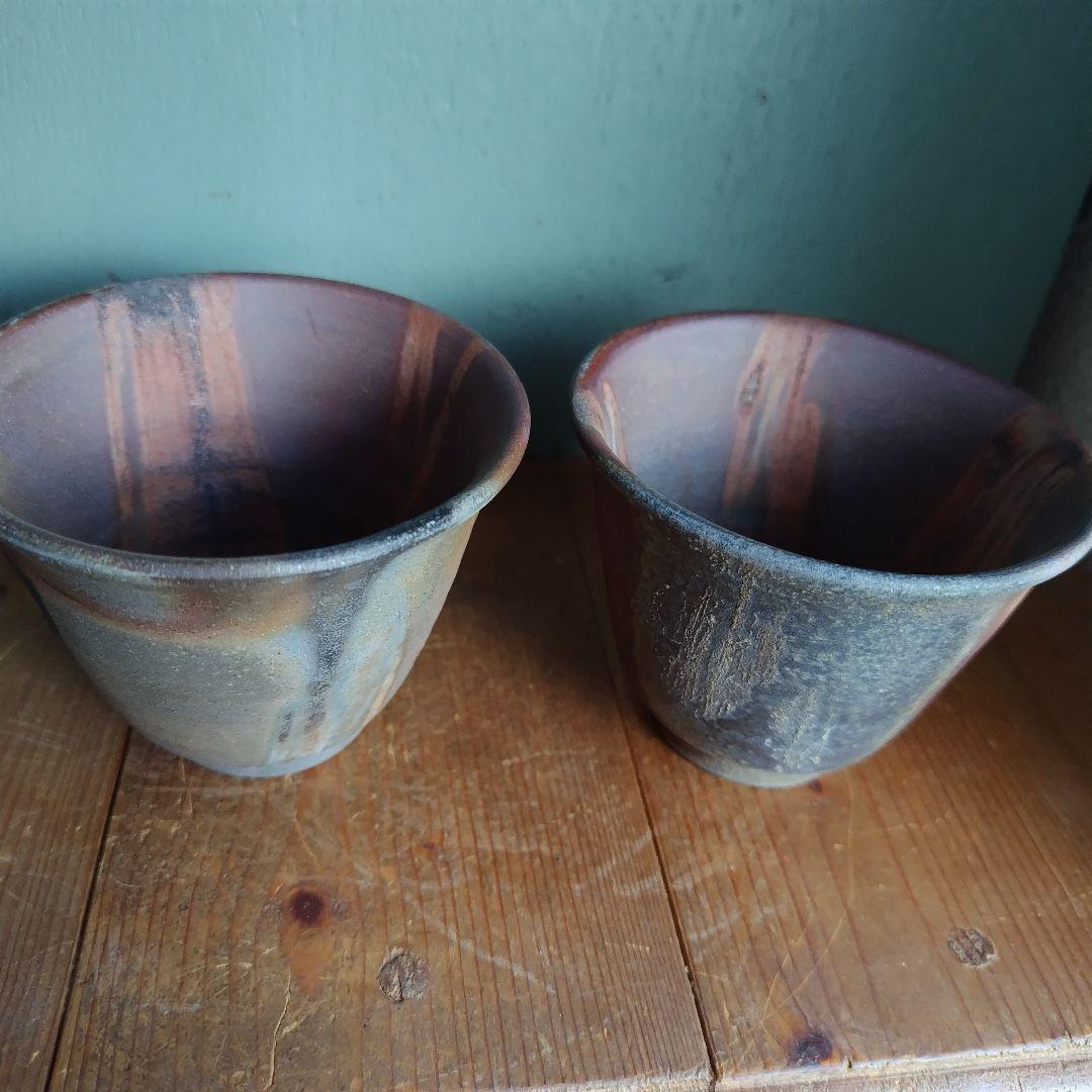 備前焼 松本篤治 急須＆湯呑みセット 煎茶 茶器 岡山 伝統工芸士 宝瓶