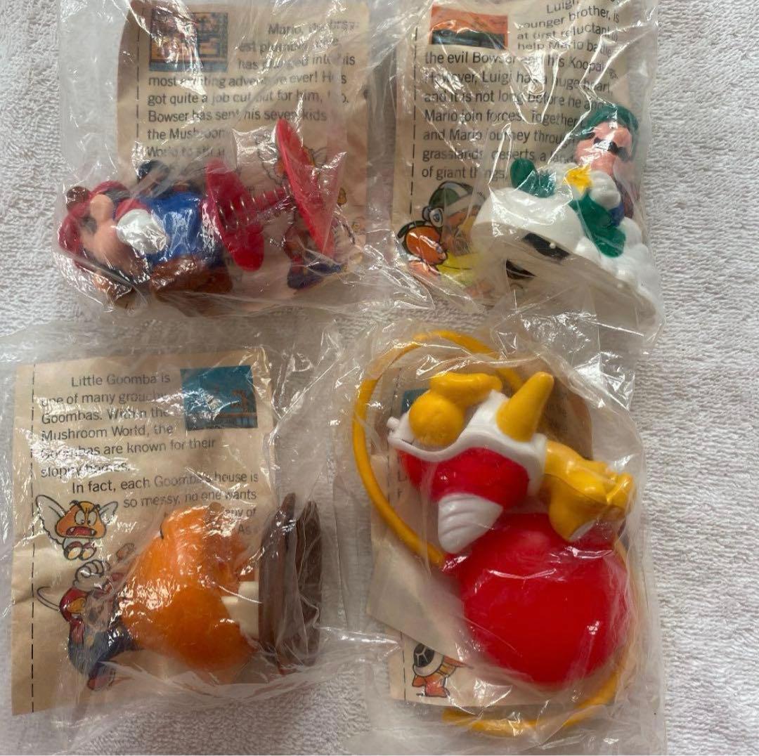 ハッピーセット　スーパーマリオ　未開封　80年代　マクドナルド