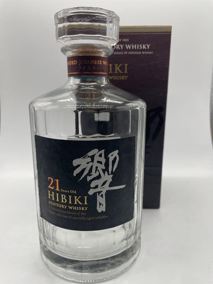 サントリーウイスキー響21年空瓶