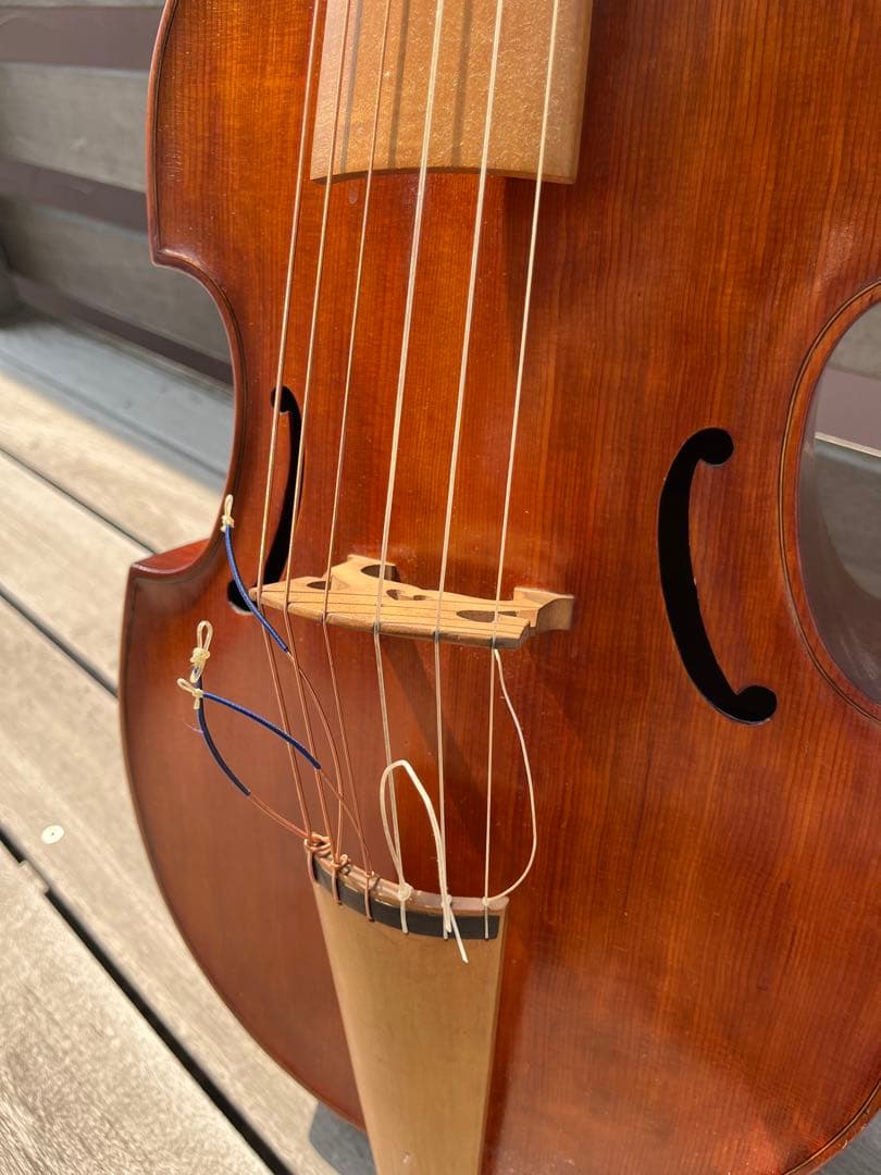 日本製　ヴィオラ ダ ガンバ 弓　ソフトケース付き