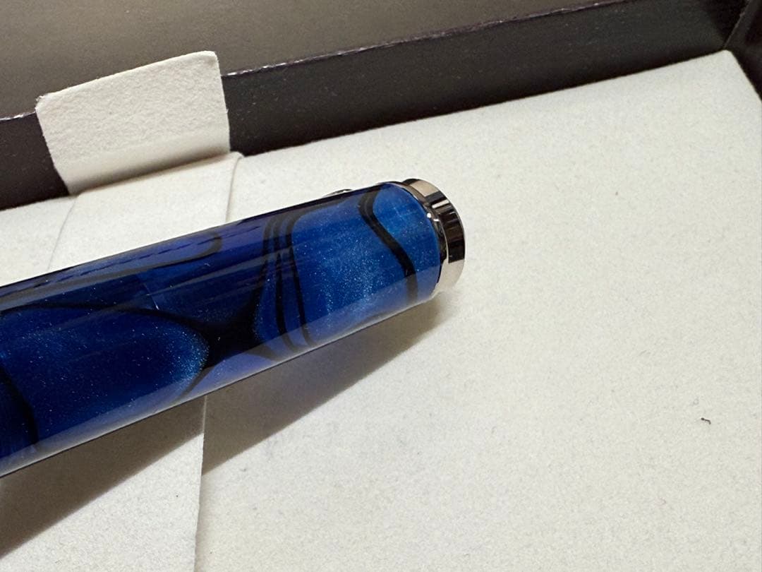 限定品　ペリカン万年筆　スーべレーン　M805 EF ブルーデューン