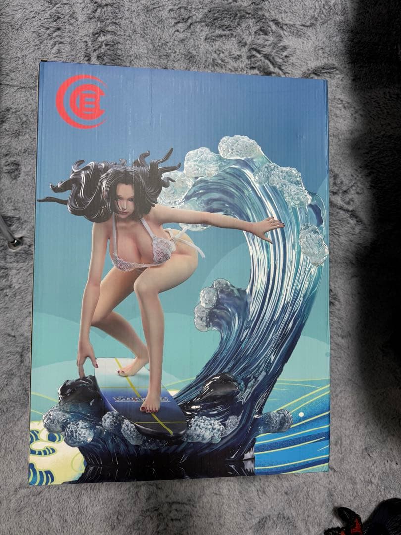 ワンピース 女帝ボア・ハンコック サーフィン ガレージキット完成品