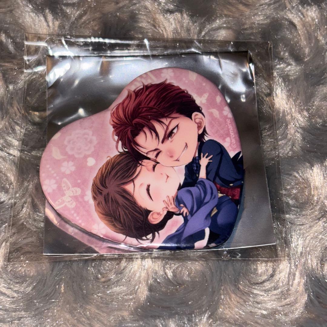 蝶の毒 華の鎖 百合子 斯波 SD缶バッジ 蝶の毒 華の