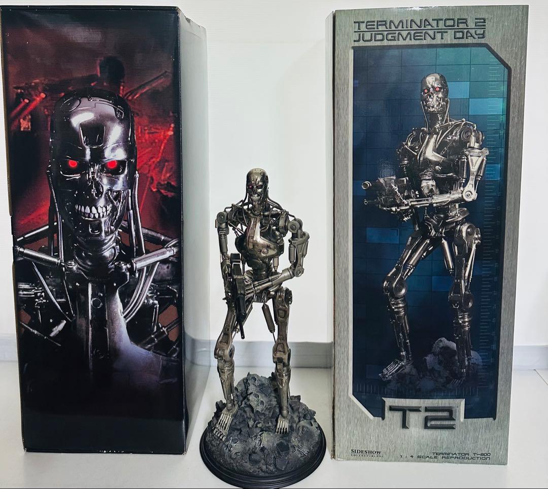 ターミネーター2 T-800 エンドスケルトン 1/4 【サイドショウ】