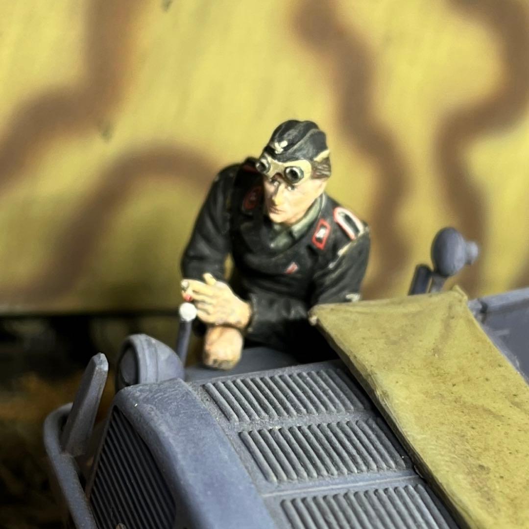 1/35 ドイツ軍　超重戦車マウス　ジオラマ