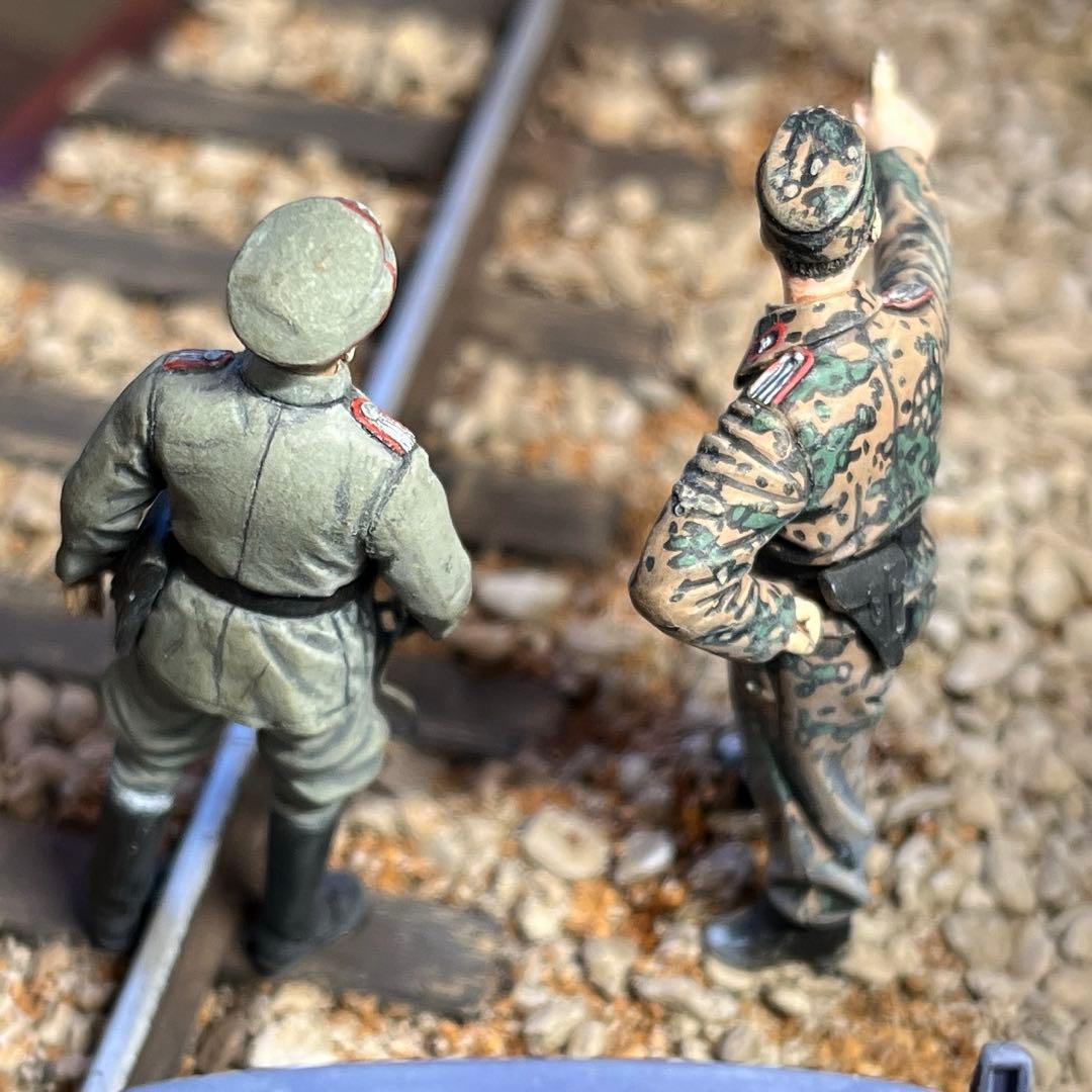 1/35 ドイツ軍　超重戦車マウス　ジオラマ