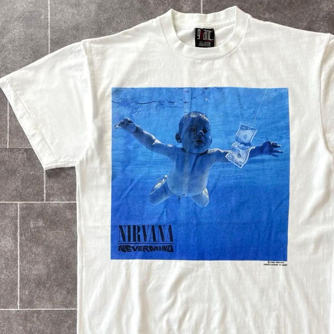 超レアNIRVANA ニルヴァーナ スマイルバンダナ1994 GIANT 超レア