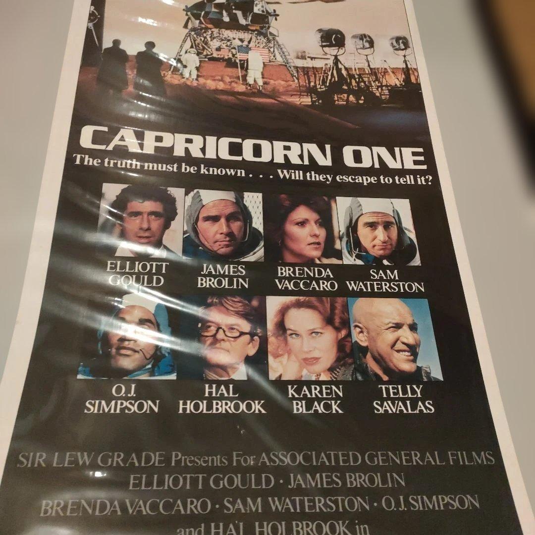 「カプリコン1」US映画ポスター 1978年インサートサイズ