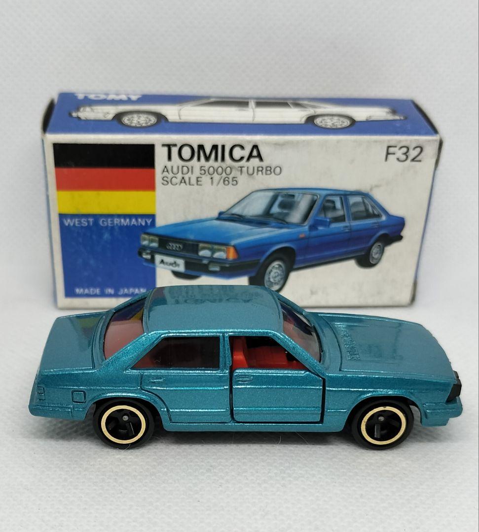 ⚠️一般輸出《青箱トミカF32-2》アウディ5000ターボ【超レア】未使用美品