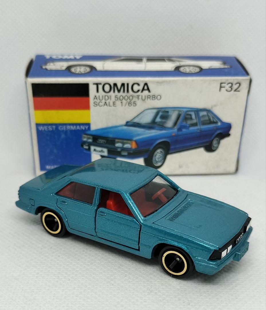 ⚠️一般輸出《青箱トミカF32-2》アウディ5000ターボ【超レア】未使用美品
