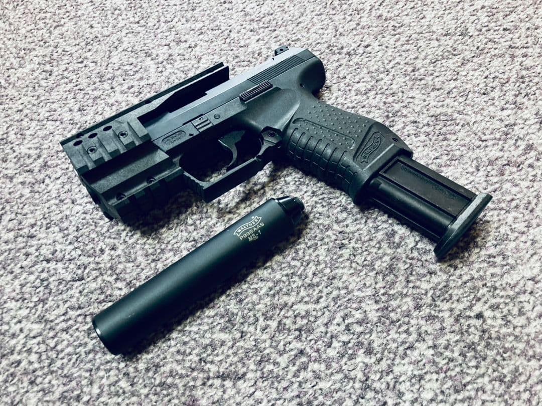 【中古美品・動作良好】マルゼン P99 タクティカル ガスブローバック ガスガン