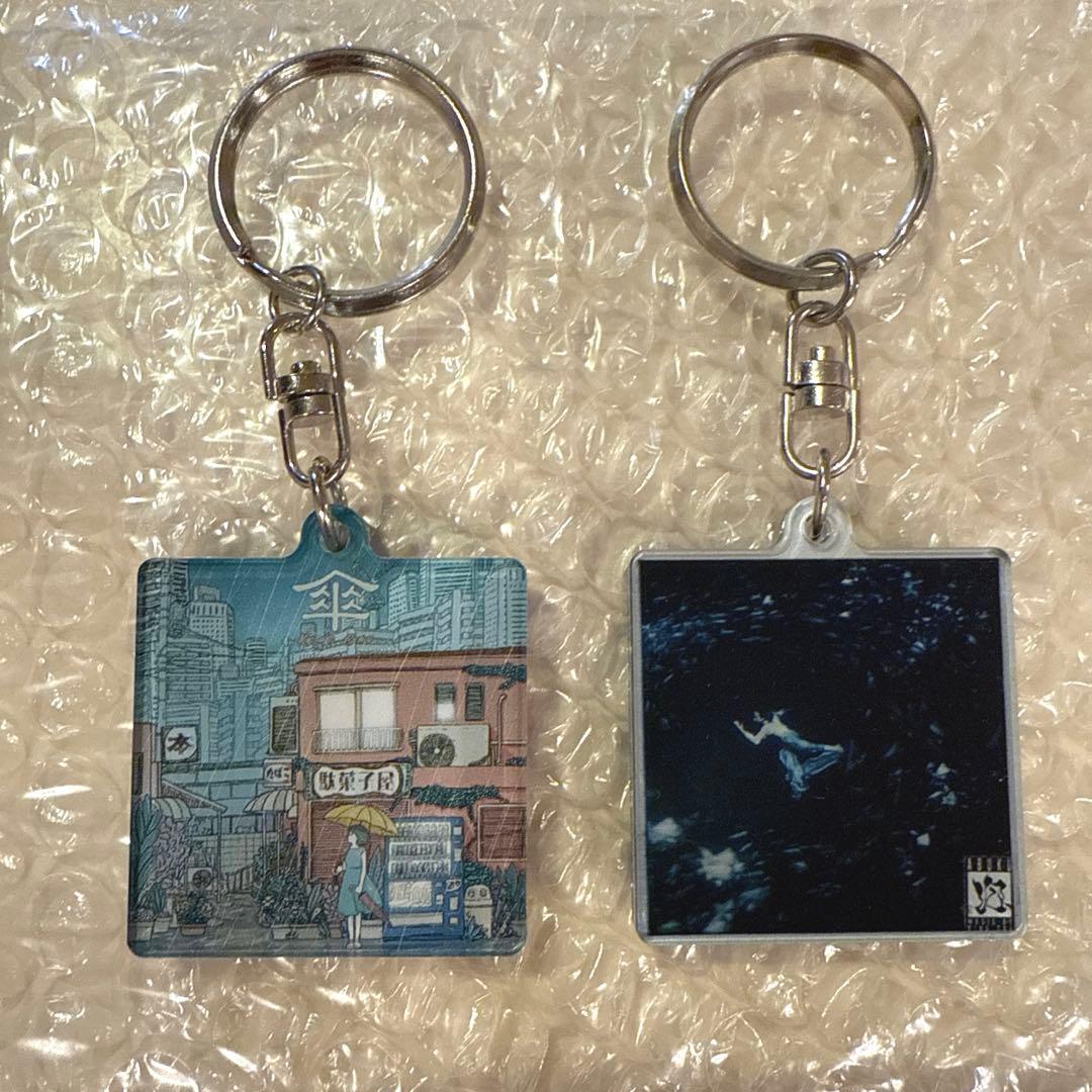 King Gnu CDジャケット アクリルキーチェーン キーホルダー 傘 泡