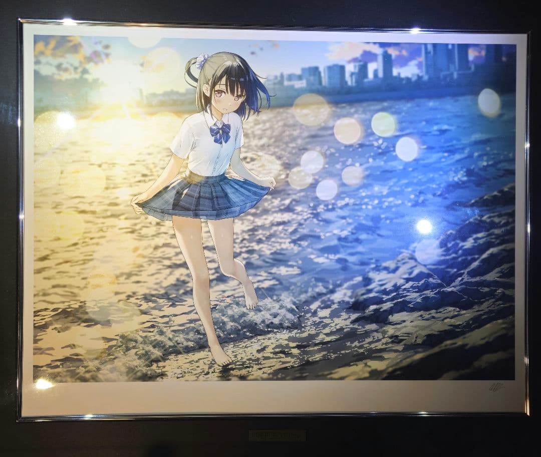 アールビバン カントク 版画 REFLECTION 元箱 保証書有り - メルカリ