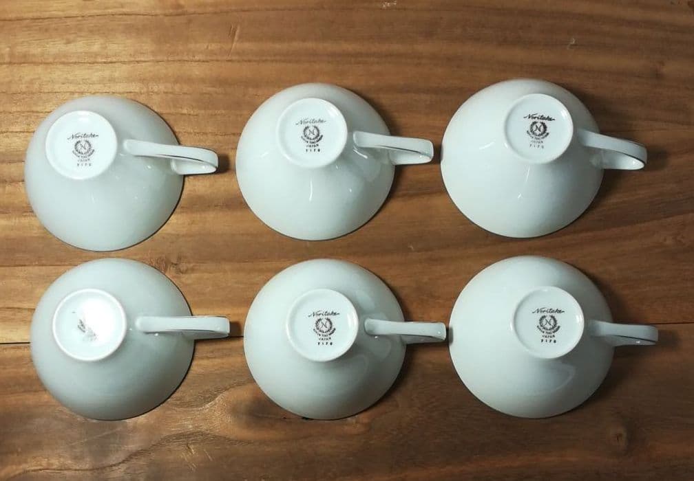 ノリタケ ネスカフェ カップ＆ソーサー 6客 オールドノリタケ