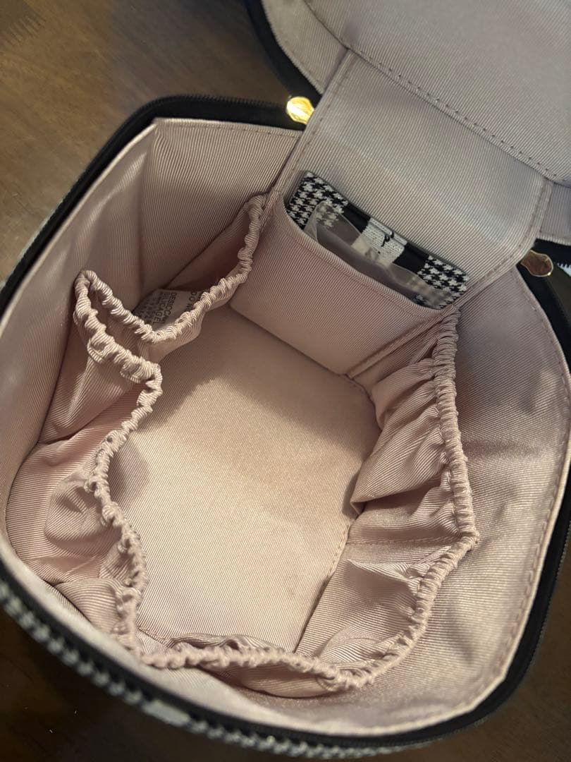 Herlipto HLT Jacquard Vanity Bag シルバー