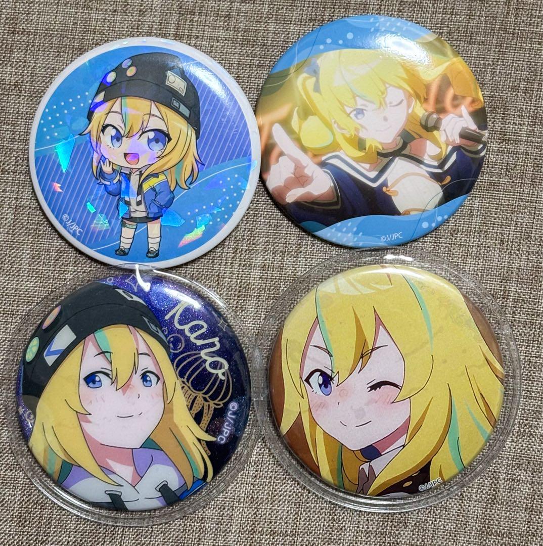 夜のクラゲは泳げない 山ノ内花音 缶バッジ 4個セット - メルカリ