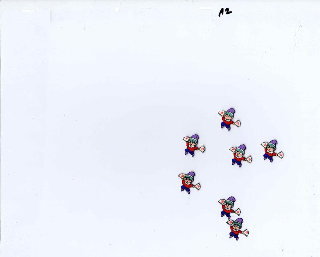 魔法陣グルグル さっぱり妖精 セル画