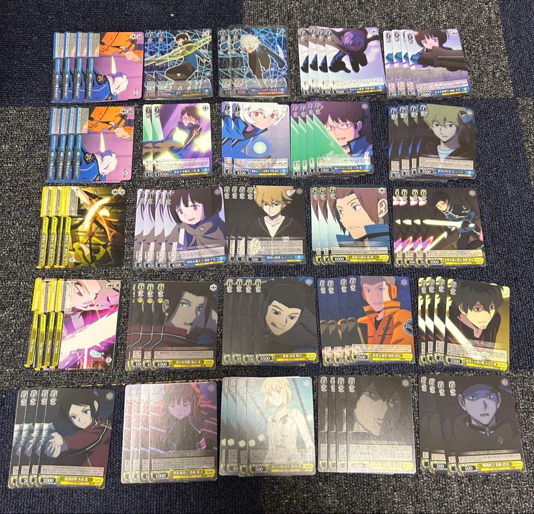 ヴァイスシュヴァルツ ワールドトリガー デッキパーツセット - メルカリ