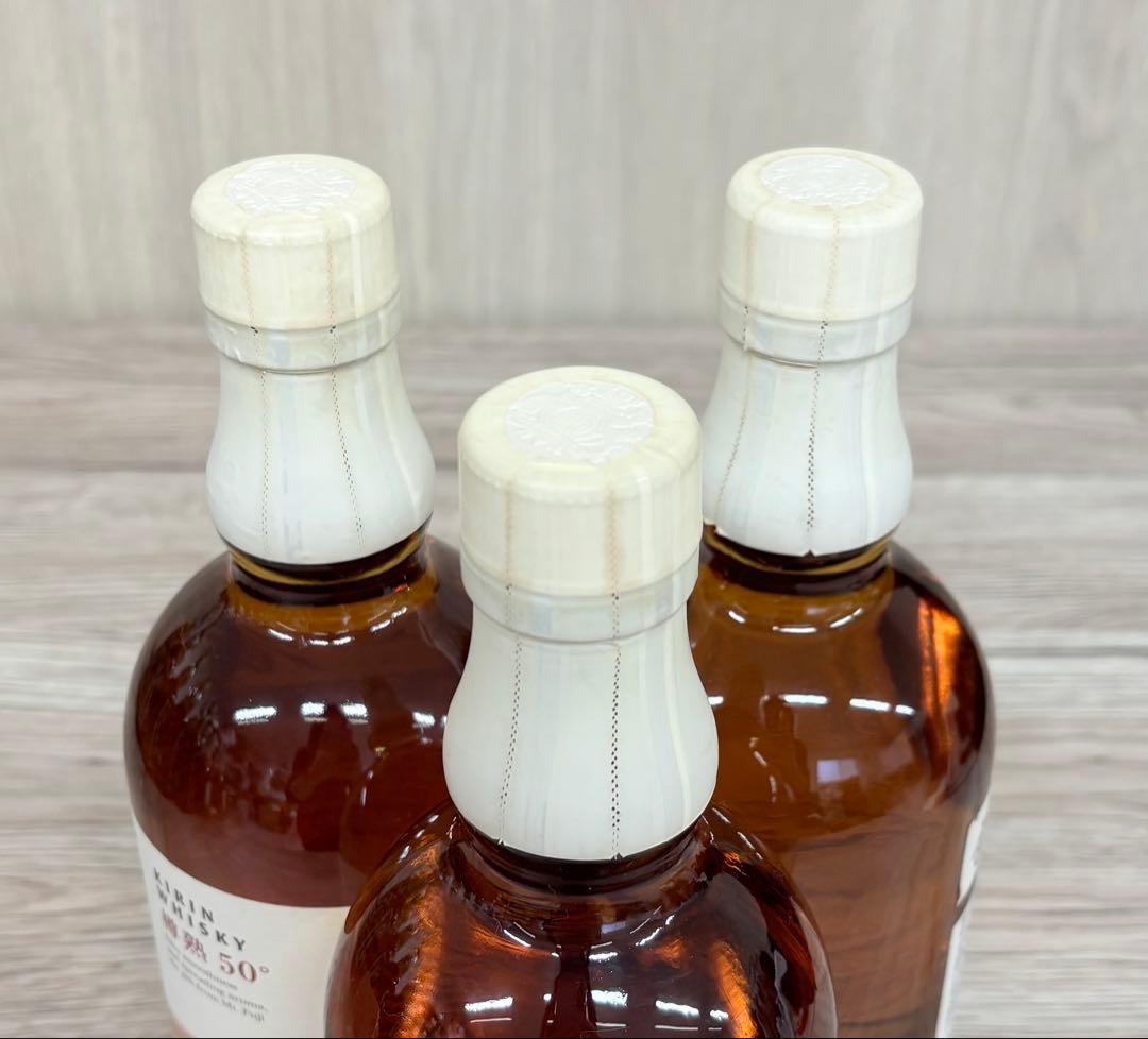 キリン 富士山麓樽熟50° 600ml 3本セット 廃盤品
