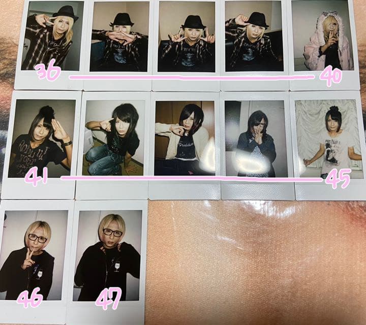 己龍 一色日和 過去チェキ 8枚セット 己龍 一色日和 屡