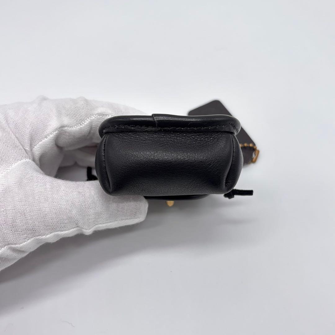 コーチ COACH キーホルダー ケース ターンロック リュック ブラック