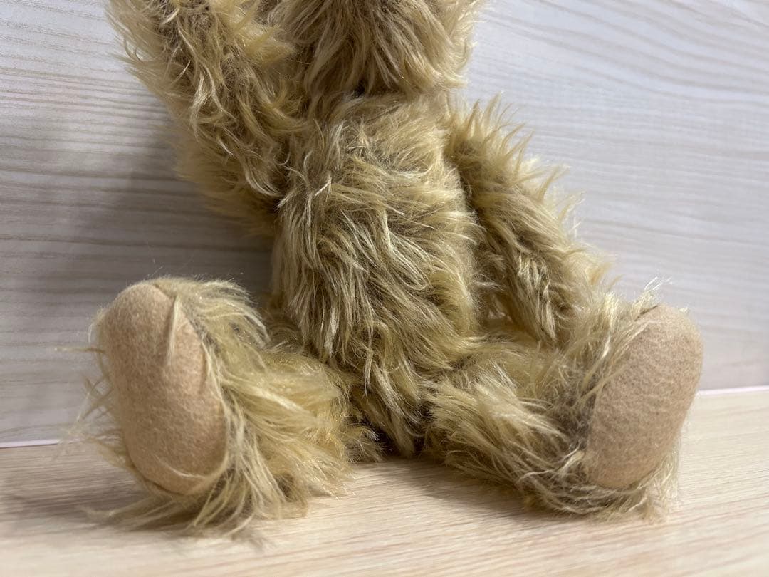 Steiff シュタイフ　くま　テディベア　ベージュ　可動式　音声内蔵