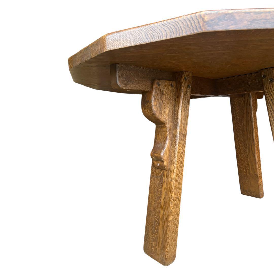 オランダ民芸家具 ネザーランズフォークロア 16角形 ダイニングテーブル