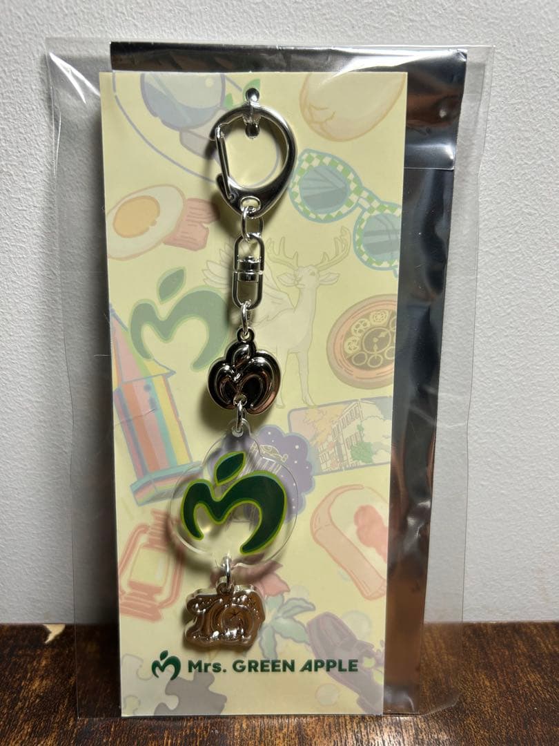 Mrs.GREEN APPLEランダムチャームキーホルダー『A』ミセス大森元貴